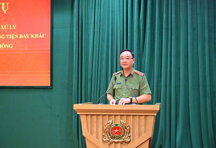 Thứ trưởng Phạm Thế Tùng phát biểu