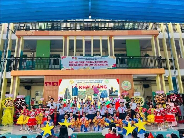 Trường Tiểu học Bình Trưng Đông. Nguồn ảnh: Sài Gòn giải phóng.