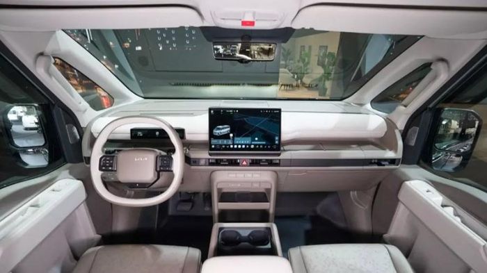 Thiết kế khoang lái của Kia PV7. Ảnh: Kia.