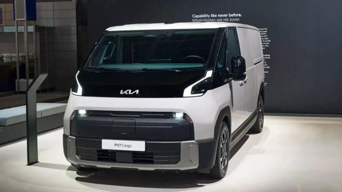 Kia PV7 sở hữu khoang chở hàng lớn. Ảnh: Kia.