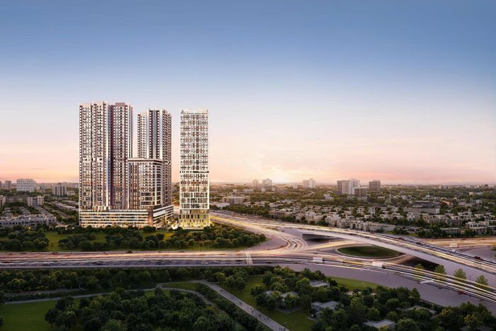 Tổ hợp dự án Picity Sky Park và Picity SkyZen ngay trục đại lộ Phạm Văn Đồng.