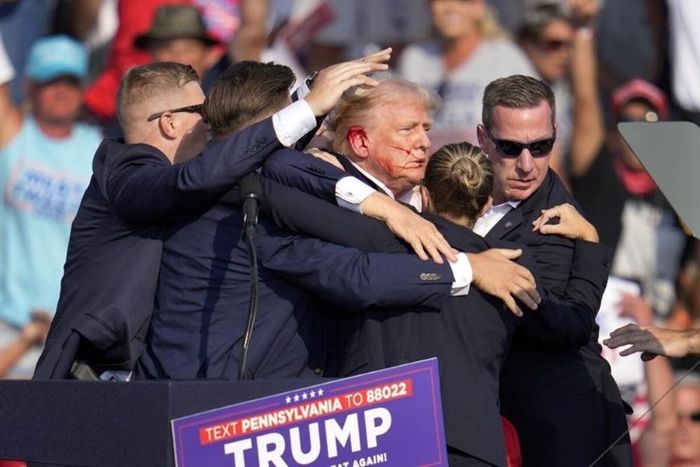 Ông Trump bị ám sát hụt ngày 14/7/2024.
