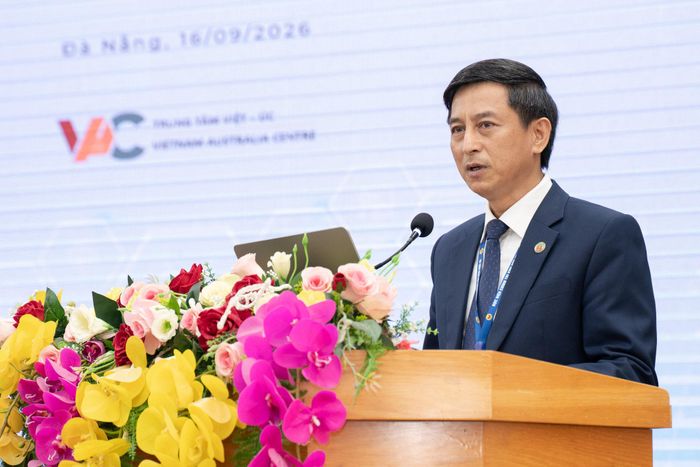 PGS.TS Đoàn Triệu Long, Giám đốc Học viện Chính trị khu vực III. Ảnh: ĐSQ Australia