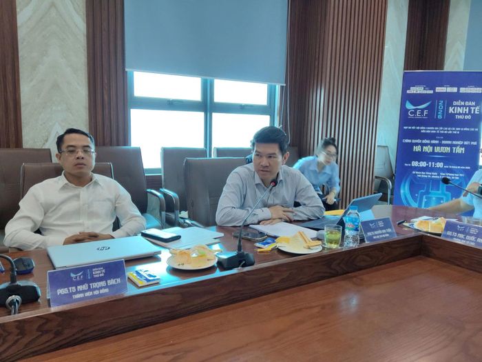 PGS.TS Nguyễn Anh Tuấn, Phó Giám đốc Sở Khoa học và Công nghệ, Phó Chủ tịch Hội đồng Chuyên gia cấp cao CEF đánh giá về sự kiện. Ảnh: Khắc Kiên