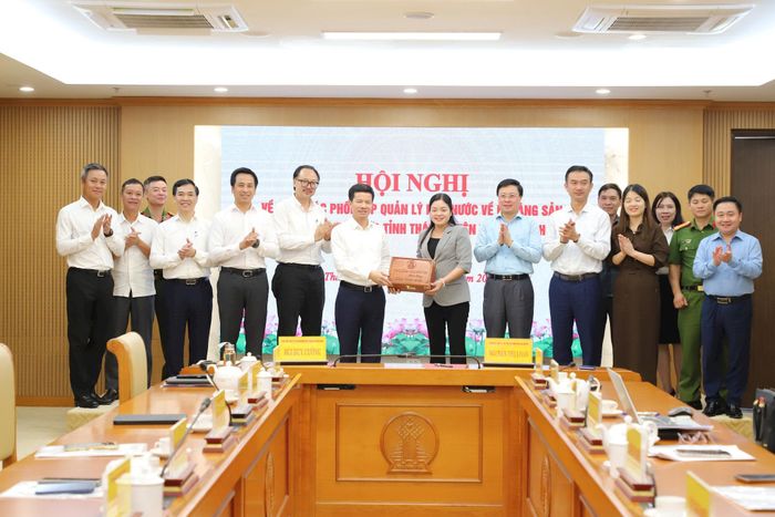 Hà Nội và Thái Nguyên cam kết tăng cường phối hợp quản lý khoáng sản. Ảnh: Nông Vui.