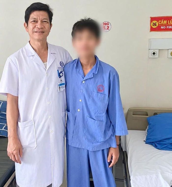 Sau phẫu thuật và điều trị, sức khỏe bệnh nhân đã ổn định. Ảnh: BVCC