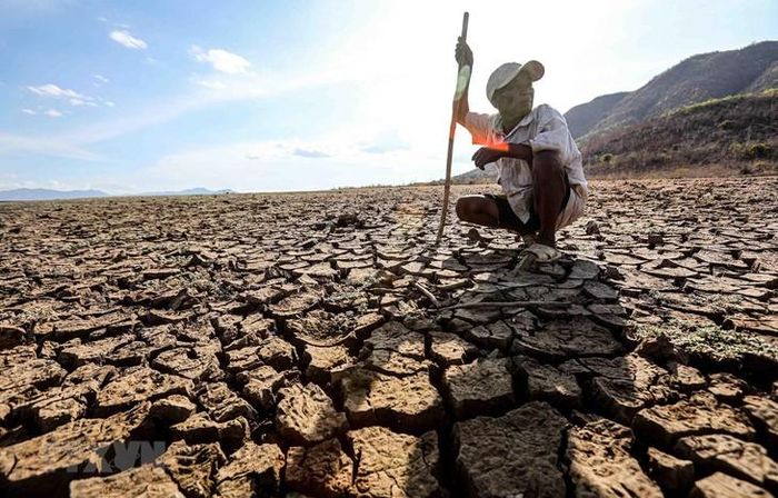 Hán hán nghiêm trọng do El Nino. Ảnh: MAE