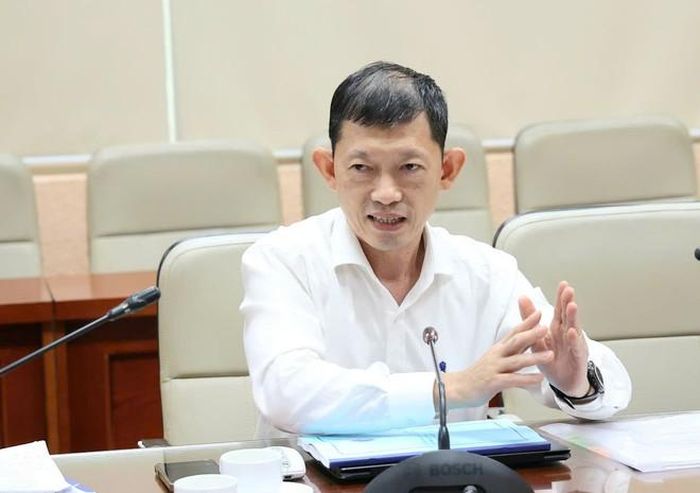 Các đại biểu phát biểu tại cuộc họp. Ảnh: Trần Minh