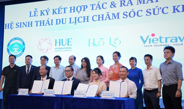 Ra mắt Hệ sinh thái Du lịch Chăm sóc Sức khỏe Huế. Ảnh: C.N.