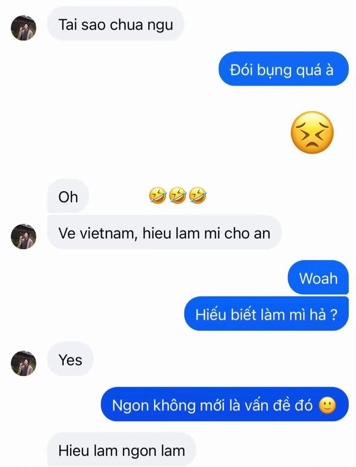 Những tin nhắn quan tâm giản dị giúp tình bạn giữa hai người đi cùng năm tháng dù cách xa nửa vòng Trái Đất. Nguồn: @thucvybibi