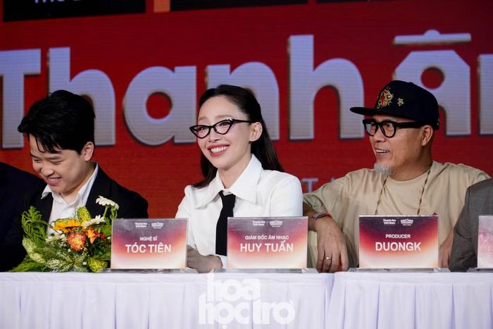 Tóc Tiên rạng rỡ trong sự kiện công bố đại diện tham dự cuộc thi Eurovision Song Contest Asia 2026.