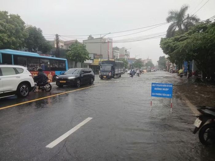 Nhiều điểm mưa ghi nhận vượt 500mm trong những ngày qua