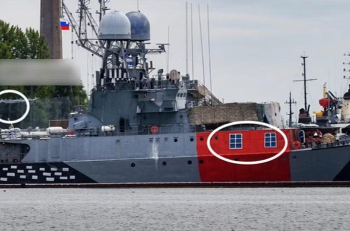 Theo chuyên trang quốc phòng Ukraine Defence Blog, bức ảnh được chụp ngày 22/8/2026 tại căn cứ hải quân Leningrad, nơi đóng quân của Hạm đội Baltic.