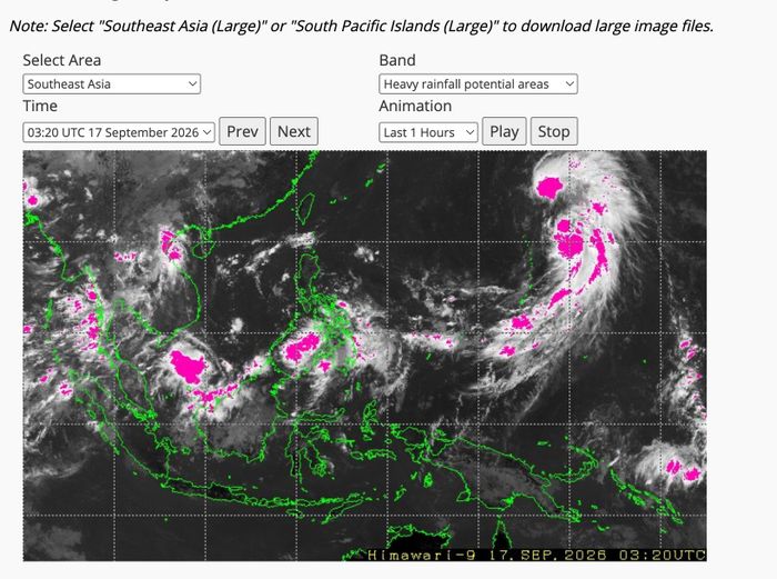  Giao diện Himawari không quá khó để sử dụng.