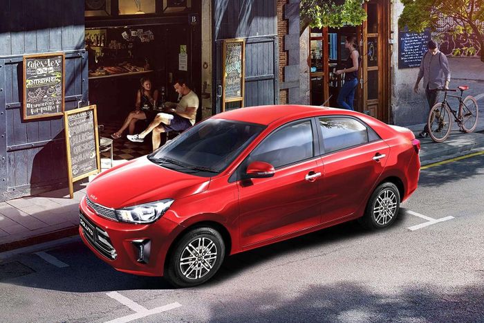  Kia Soluto là sedan cỡ B rẻ nhất thị trường. Ảnh: Kia. 