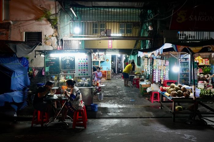  Tiệm mì ký nằm trên đường Phù Đổng Thiên Vương. 