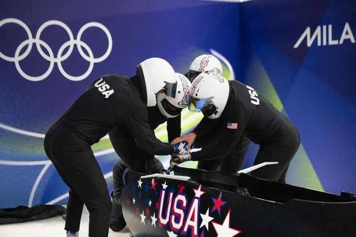  Boone Niederhofer góp mặt trong đội tuyển trượt xe lòng máng Mỹ tham dự Thế vận hội Mùa đông 2026. Ảnh: @boone_saw/IG. 