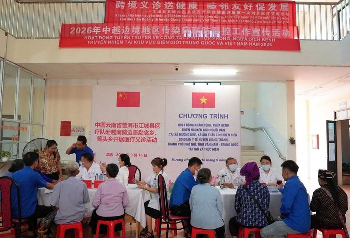 Chương trình góp phần giúp người dân vùng biên tiếp cận thuận lợi hơn với các dịch vụ chăm sóc sức khỏe. Ảnh: CDC Điện Biên