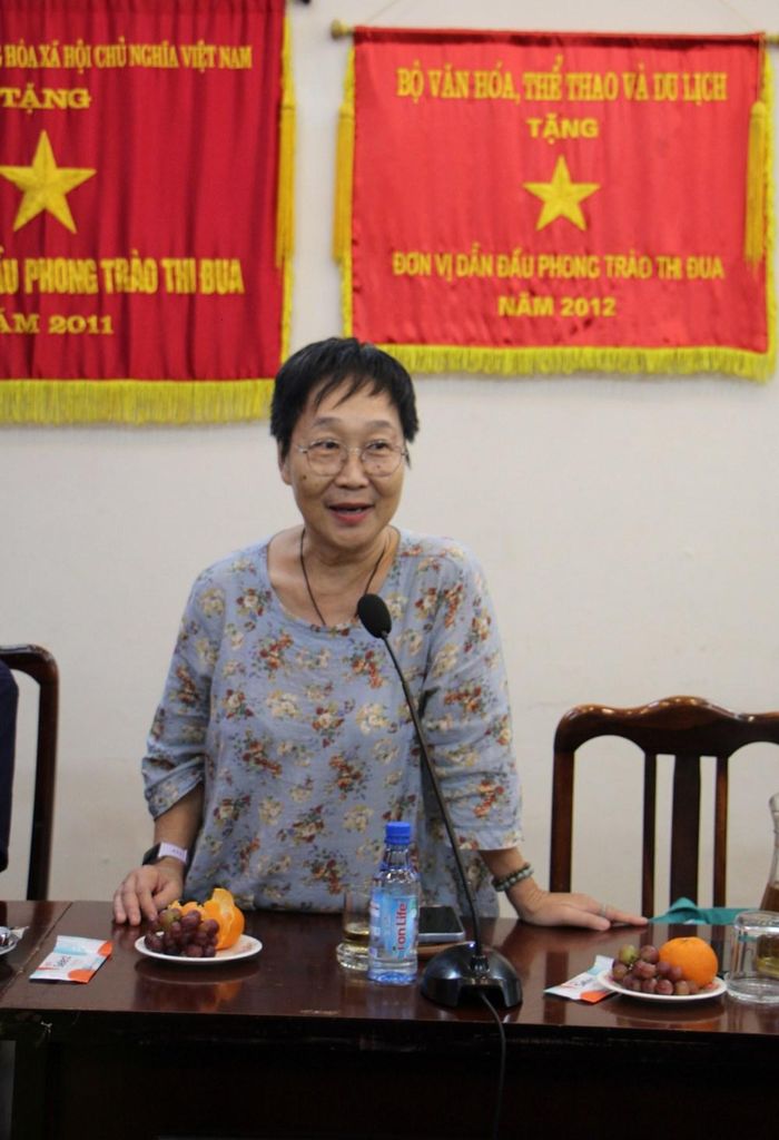 Nhà báo - giảng viên Nguyễn Thị Bích Phượng chia sẻ