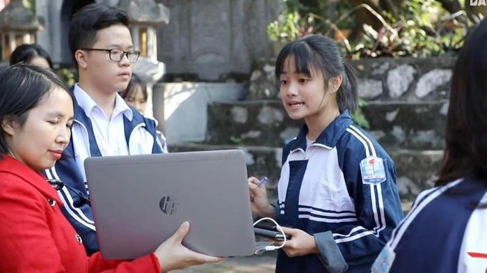 Cảnh phim "Khát vọng vươn xa"