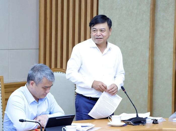 Thứ trưởng Bộ Nông nghiệp và Môi trường Nguyễn Hoàng Hiệp phát biểu - Ảnh: chinhphu.vn/Gia Huy