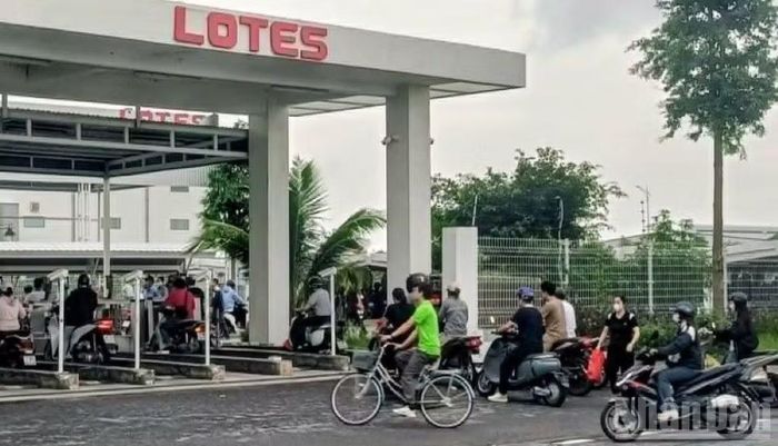 Khu công nghiệp thu hút 54 dự án với số lao động khoảng 8.000 người. (Ảnh: MAI TÚ)