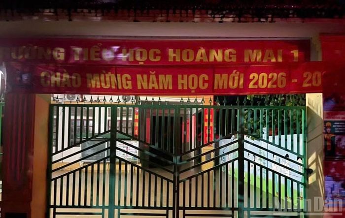 Nhiều trường học bị ngập lụt buộc học sinh phải nghỉ học. (Ảnh: Cơ sở cung cấp)