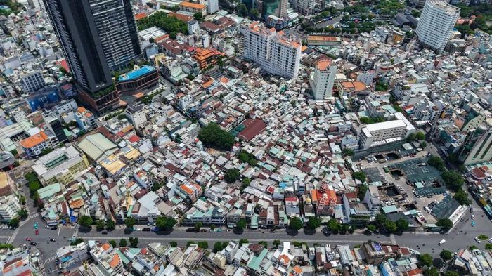 Khu Mả Lạng nhìn từ trên cao. (Ảnh: THẾ ANH)