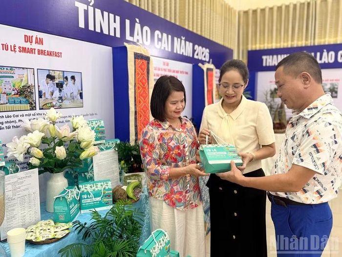 Sản phẩm dự án Tú Lệ Smart BreakFast. (Ảnh: THANH SƠN)