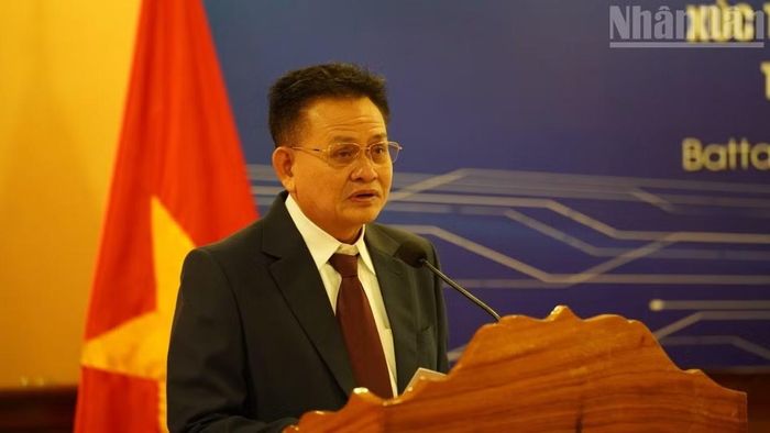 Phó Tỉnh trưởng Battambang Tep Hon. (Ảnh: ĐINH TRƯỜNG)