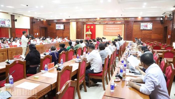 Quang cảnh hội nghị. (Ảnh: CÔNG LÝ)