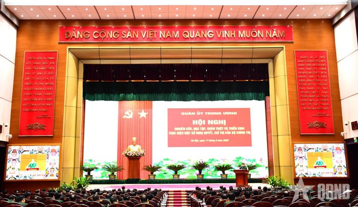 Quang cảnh hội nghị.