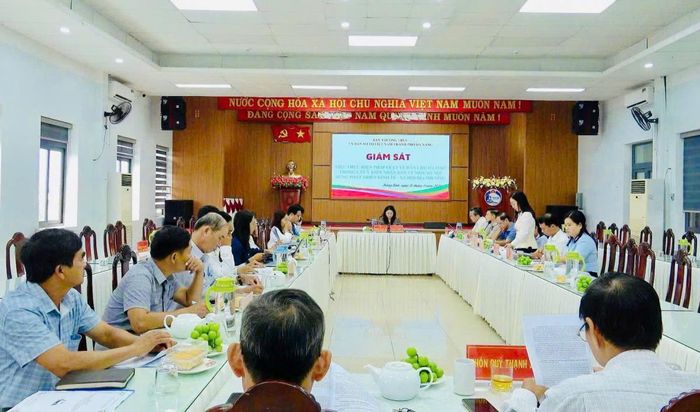 Đoàn làm việc với xã Thăng Bình, TP Đà Nẵng.