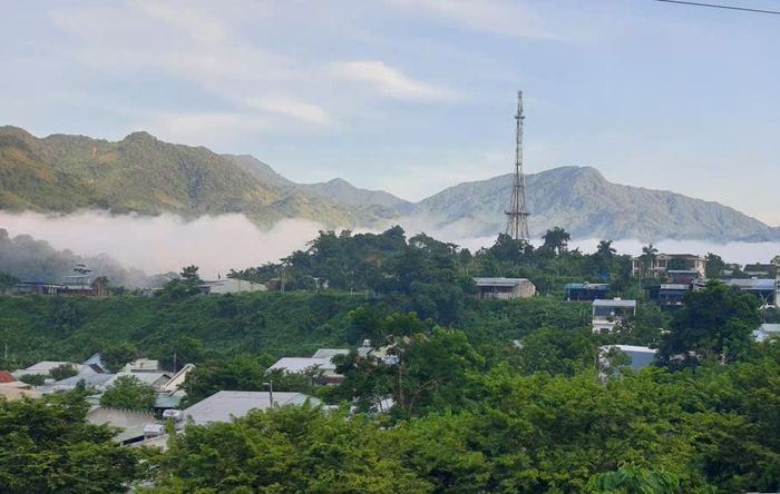  Trong 1 giờ, tại xã Trà Giáp, Trà Tân và Trà Tập xảy ra 3 trận động đất liên tiếp, từ 2,6 đến 3,0 độ Richter. Ảnh: NGUYÊN KHÔI 