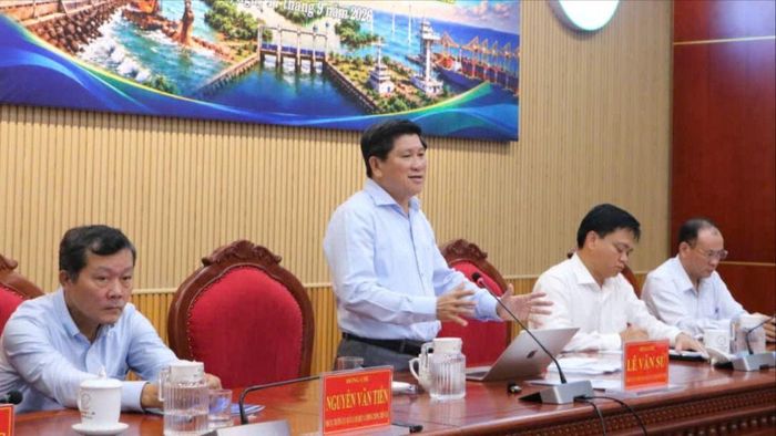  Phó Chủ tịch UBND tỉnh Cà Mau Lê Văn Sử phát biểu tại kết luận hội thảo 