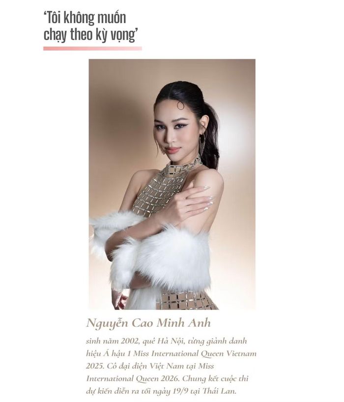 - Sau những ngày tranh tài tại Miss International Queen 2026, khoảnh khắc nào khiến chị nhớ nhất?