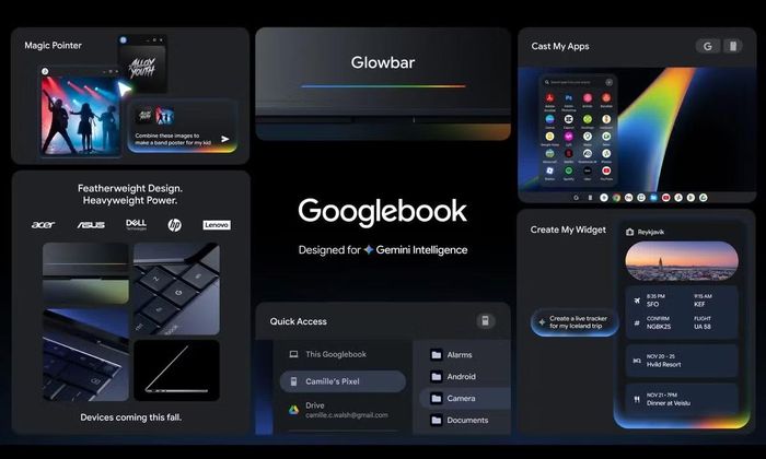 Gemini AI sẽ trở thành tâm điểm của hệ điều hành mới có thể tái định nghĩa laptop.