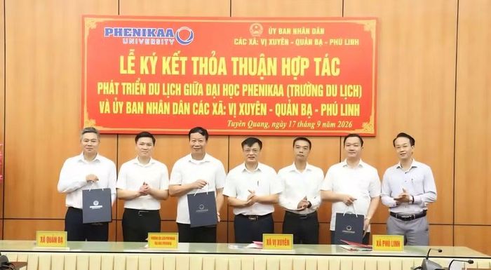 Đại diện các bên tại Lễ ký kết.