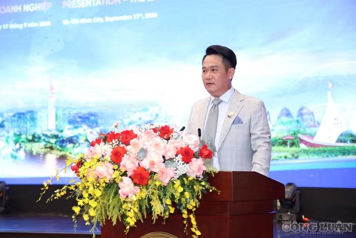 Ông Đặng Hồng Anh, Phó Chủ tịch Tập đoàn Thành Thành Công (TTC), Chủ tịch Hội Doanh nhân trẻ Việt Nam.