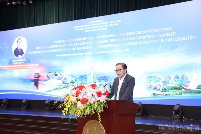Ông Đinh Hồng Kỳ, Phó Chủ tịch Liên đoàn Doanh nghiệp TP.HCM (HUBA).