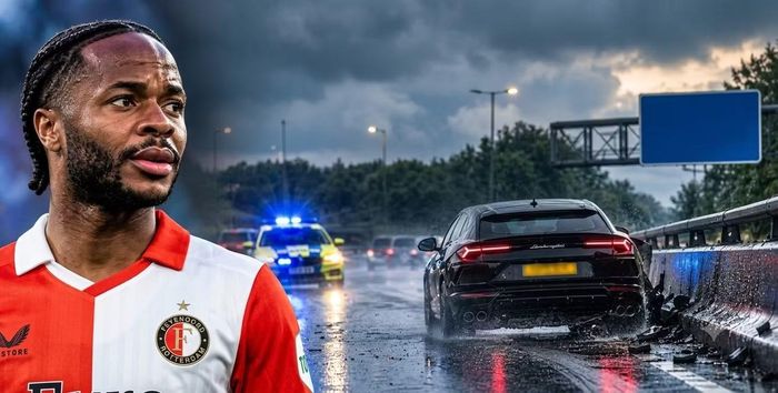 Sterling với chiếc Lamborghini đã làm náo loạn cao tốc M25 và M3 suốt hơn 1 giờ đồng hồ.