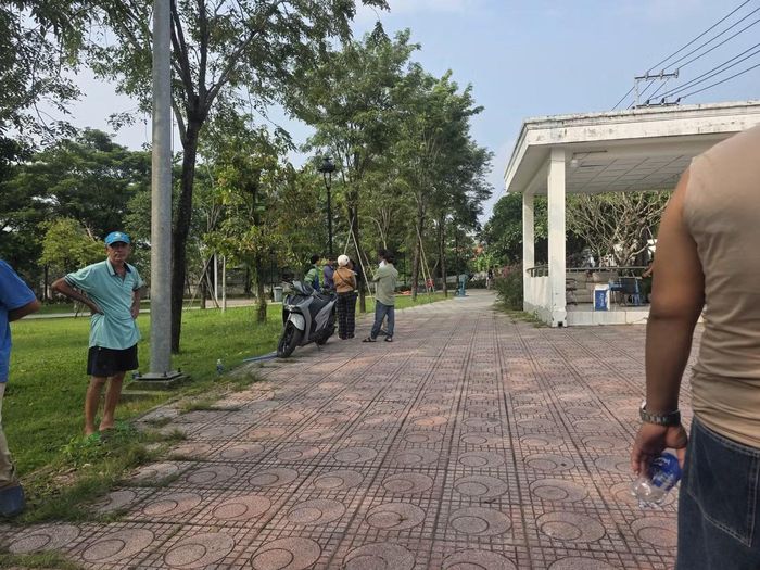 Khu vực nạn nhân tử vong. Ảnh: CTV