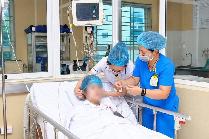 Chị L.T.T có nhiều cải thiện về sức khỏe.