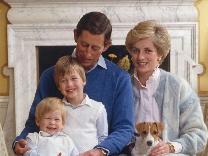 Gia đình của Vua Charles khi Công nương Diana còn sống.