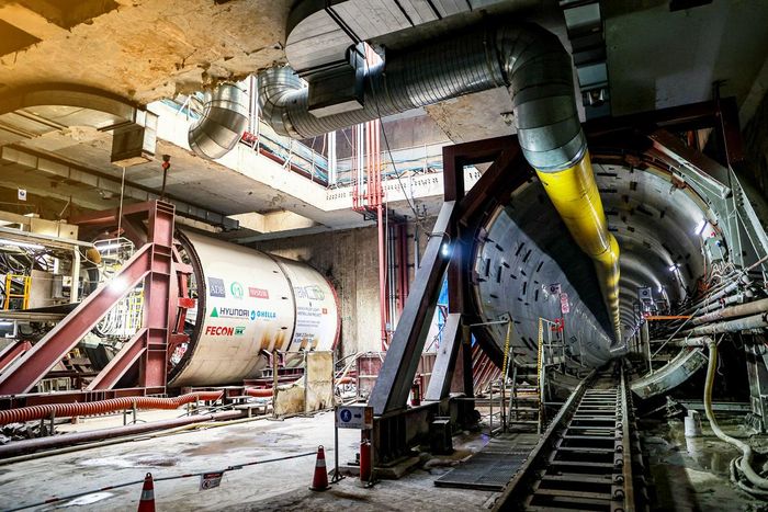 Công nghệ TBM (Tunnel Boring Machine) trở thành một trong những yếu tố then chốt đối với các tuyến metro ngầm.