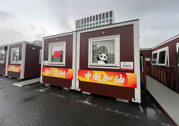 Trong đó, khu container tại Garden Pier (cảng Nagoya) trở thành một trong những điểm nhấn quan trọng, đón khoảng 2.000 VĐV và quan chức từ nhiều quốc gia. Khoảng 9000 VĐV/HLV/quan chức được bố trí ở khách sạn, 4000 người trên du thuyền Serena Costa.