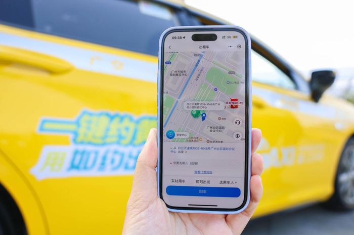 Các nền tảng gọi xe lớn tại Trung Quốc đồng loạt hạ trần hoa hồng xuống 27%, trong bối cảnh cơ quan quản lý đẩy mạnh chiến dịch minh bạch hóa thuật toán và bảo vệ quyền lợi tài xế. Ảnh: Baidu