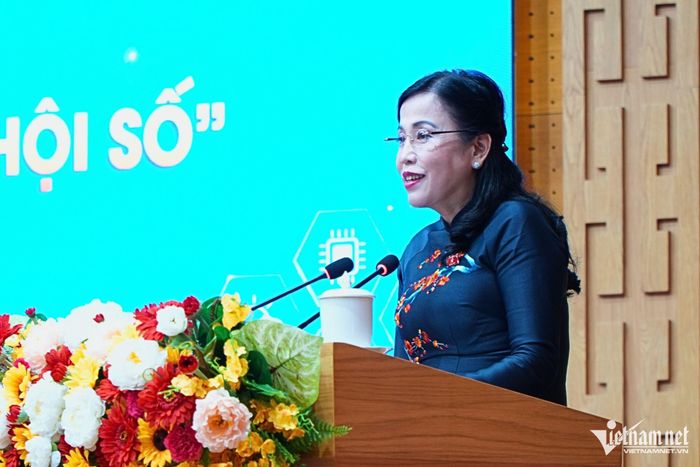 Chủ nhiệm Ủy ban Khoa học, Công nghệ và Môi trường Nguyễn Thanh Hải phát biểu. Ảnh: Hoàng Anh