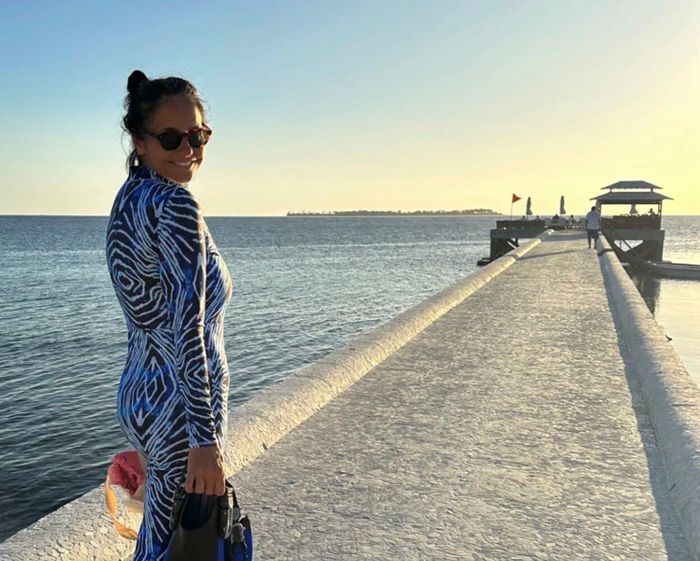Alexandra Gaspar vẫn giữ niềm đam mê với môn lặn biển. Ảnh: CNN
