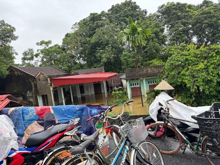 5.698 nhân khẩu tại 10 thôn xã Kim Tân có nhà ở bị ngập